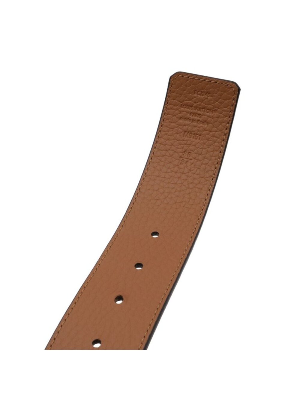 Louis Vuitton Ceinture LV Initial 40 mm Reversible Belt Taurillon Leather Black - Picture 7 of 7